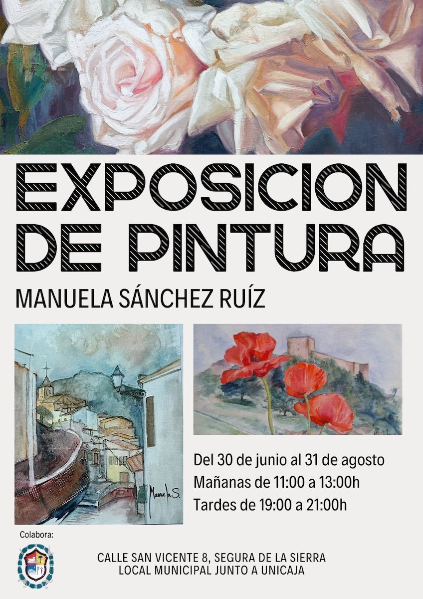 Exposición de pintura – Manuela Sánchez Ruiz